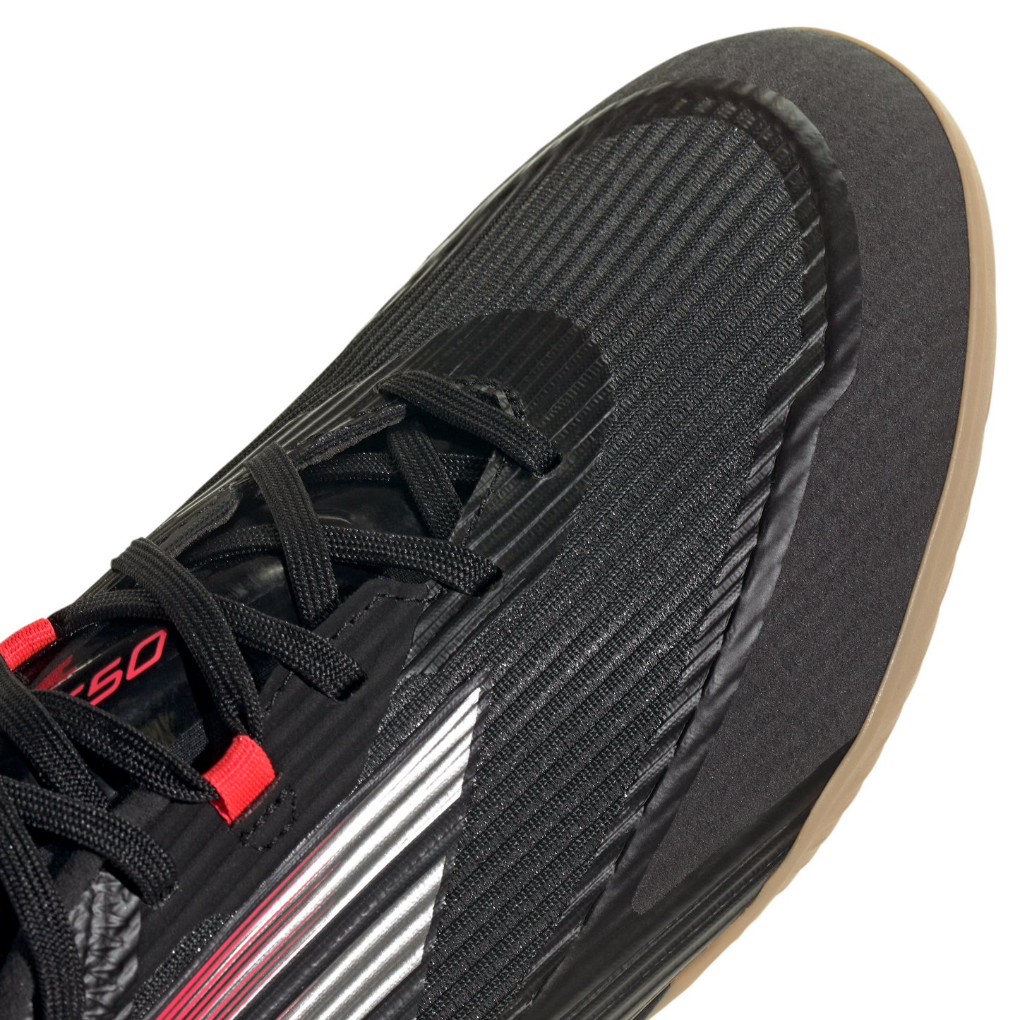 adidas F50 League IN Indoor Soccer Shoes - core black/iron met/lucid red