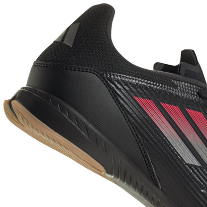 adidas F50 League IN Indoor Soccer Shoes - core black/iron met/lucid red