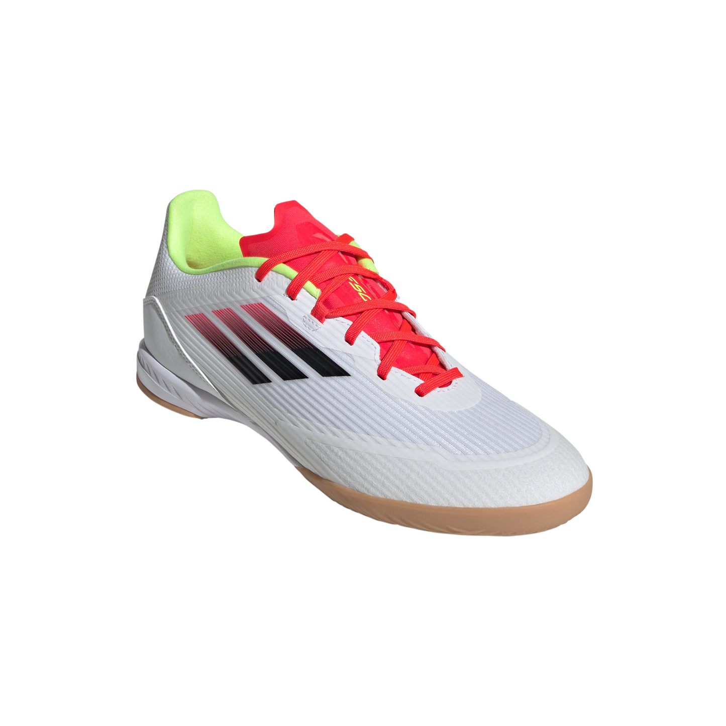 adidas F50 League IN Indoor Soccer Shoes - ftwr white/core black/solar yellow