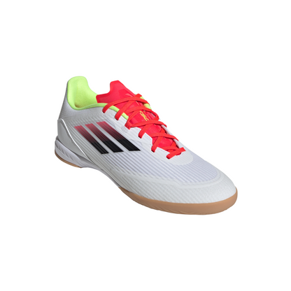 adidas F50 League IN Indoor Soccer Shoes - ftwr white/core black/solar yellow