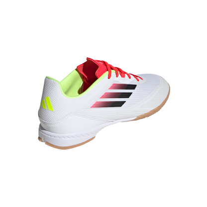 adidas F50 League IN Indoor Soccer Shoes - ftwr white/core black/solar yellow