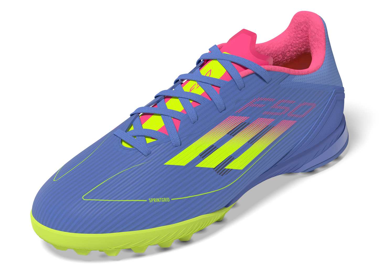 adidas F50 League TF Turf Shoes - Blufus/ Luclem/ LucPink