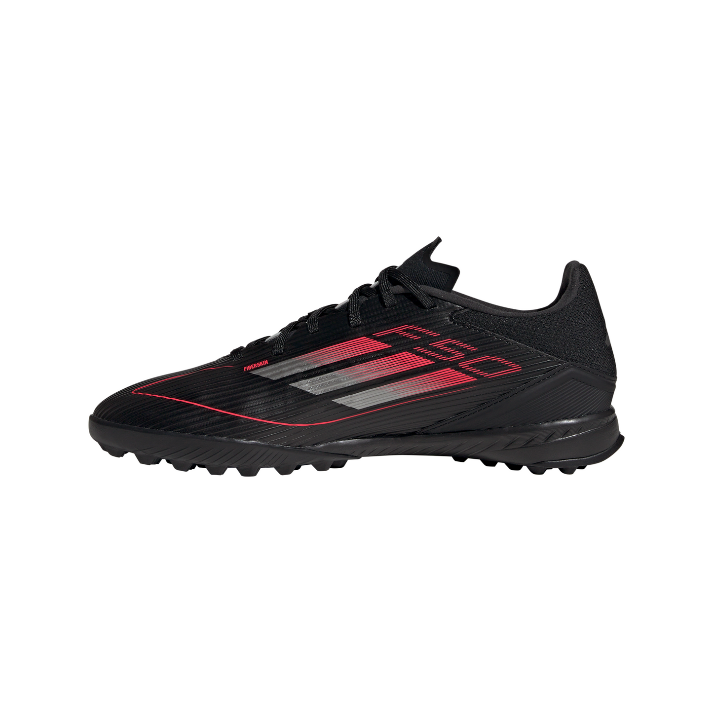 adidas F50 League TF Turf Shoes - core black/iron met/lucid red