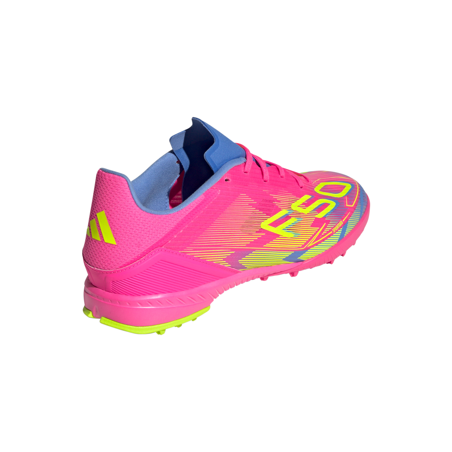 adidas F50 League TF Turf Shoes - LucPink/ Blufus/ Luclem