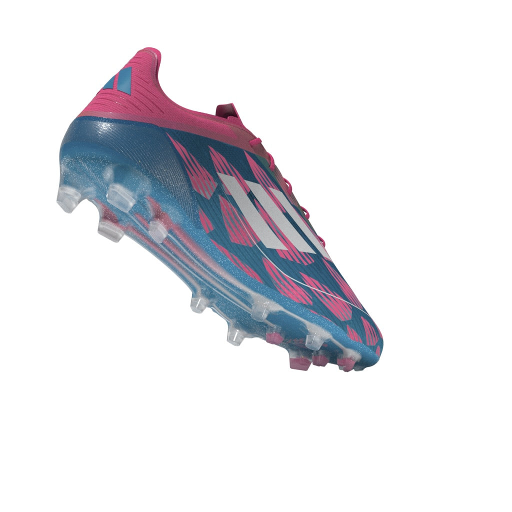 adidas F50 Elite FG Firm Ground - Solar Blue/ FTWhite/ Solar Pink