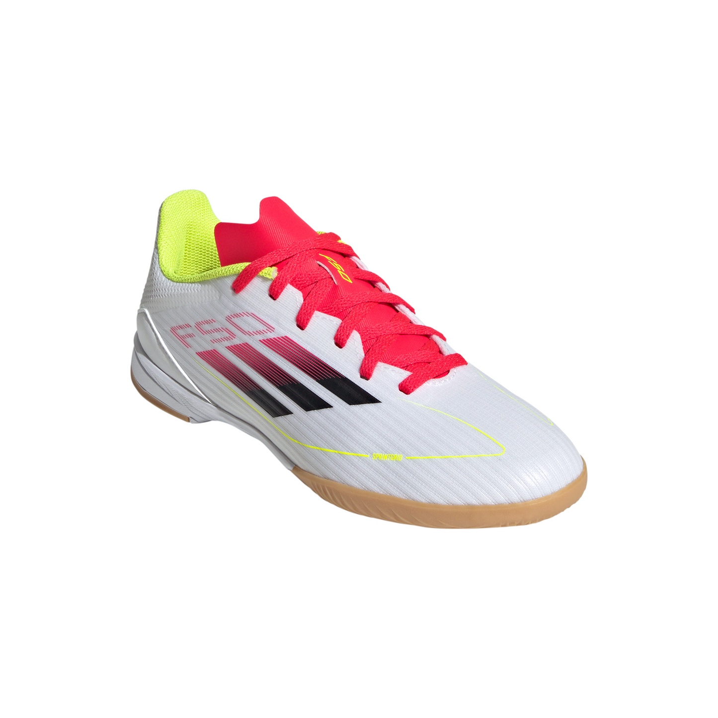adidas F50 League IN Indoor Junior - ftwr white/core black/solar yellow