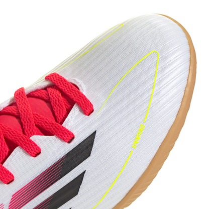 adidas F50 League IN Indoor Junior - ftwr white/core black/solar yellow