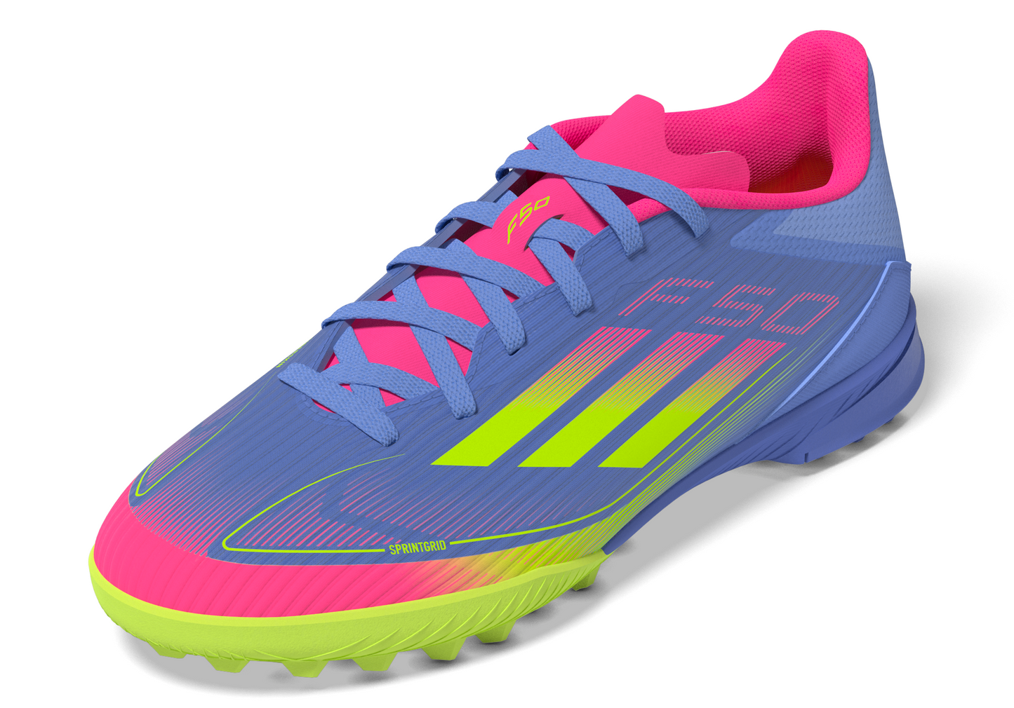 adidas F50 League TF Turf Junior - Blufus/ Luclem/ LucPink