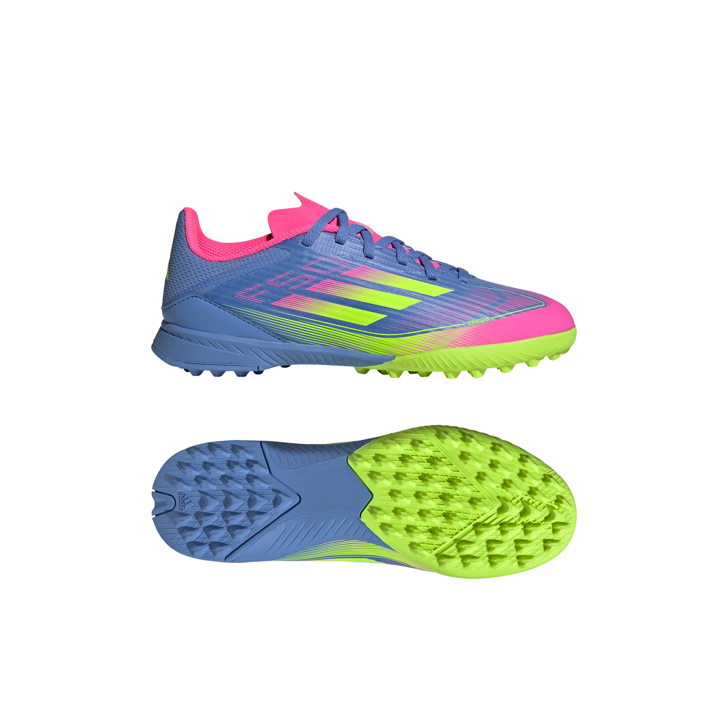 adidas F50 League TF Turf Junior - Blufus/ Luclem/ LucPink