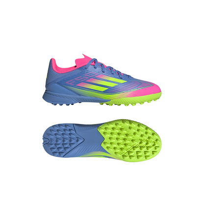 adidas F50 League TF Turf Junior - Blufus/ Luclem/ LucPink