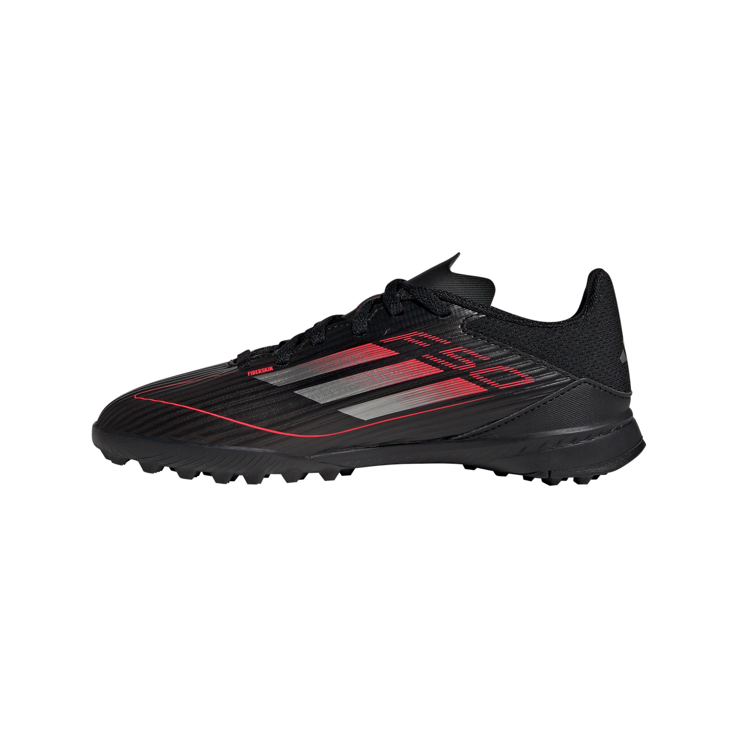 adidas F50 League TF Turf Junior - core black/iron met./lucid red