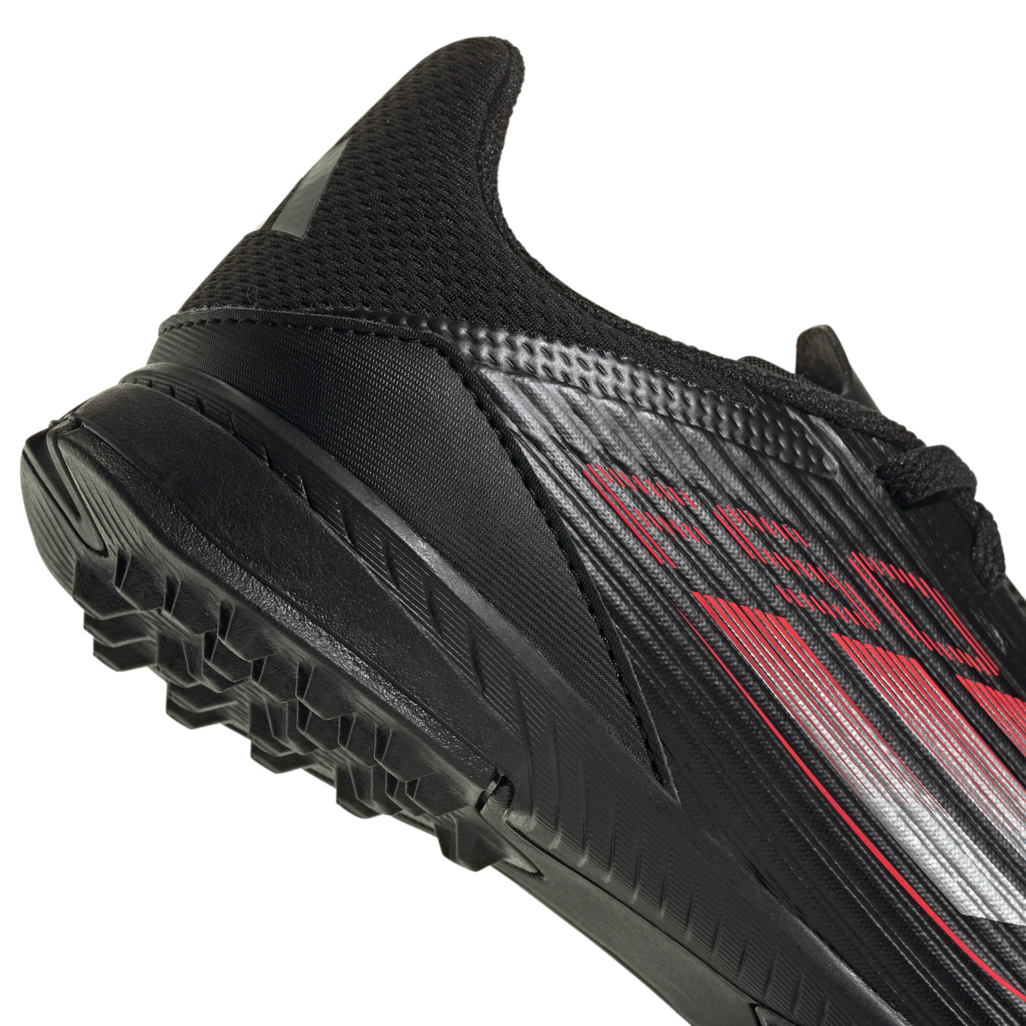 adidas F50 League TF Turf Junior - core black/iron met./lucid red