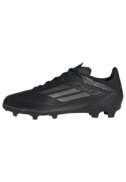 adidas F50 League FG/MG Firm Ground/Multi Ground Junior- Cblack/Ironmt/Goldmt