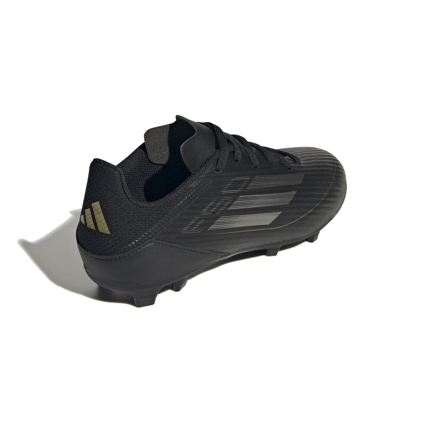 adidas F50 League FG/MG Firm Ground/Multi Ground Junior- Cblack/Ironmt/Goldmt