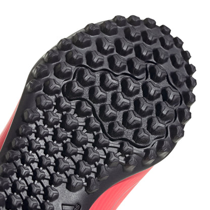 adidas F50 League Junior TF Turf Soccer Shoes - Turbo/ Aurbla/ Platinum