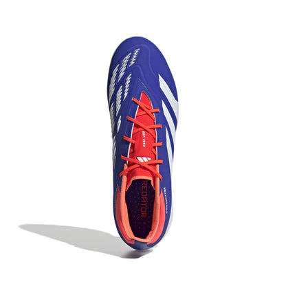 adidas Predator Elite TF Turf Soccer Cleat - LucBlu/ FtwWhite/ Solar Red