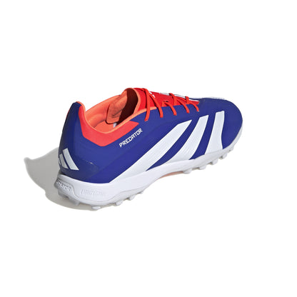 adidas Predator Elite TF Turf Soccer Cleat - LucBlu/ FtwWhite/ Solar Red