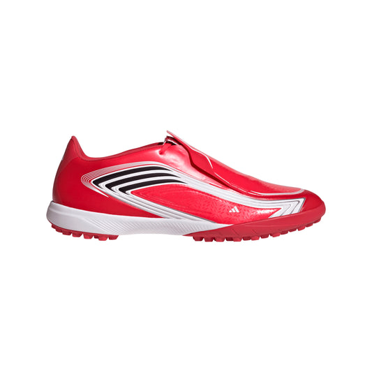 adidas F50 Messi League TF Turf Soccer Shoes - Lucid Red/ Core Black/ Pure Ruby