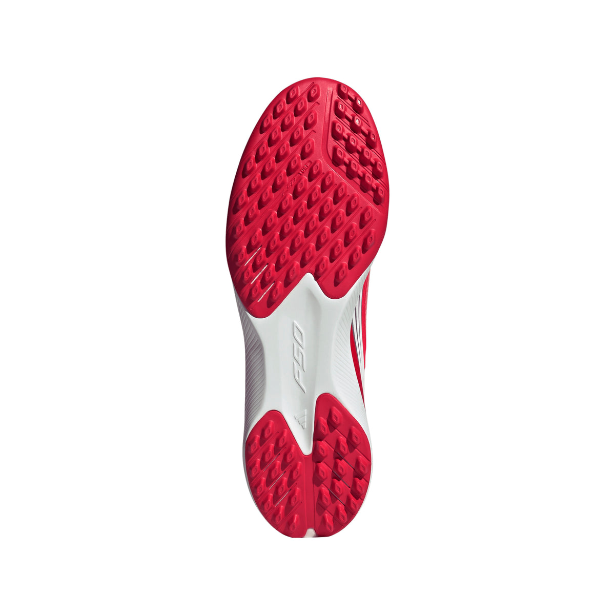 adidas F50 Messi League TF Turf Soccer Shoes - Lucid Red/ Core Black/ Pure Ruby