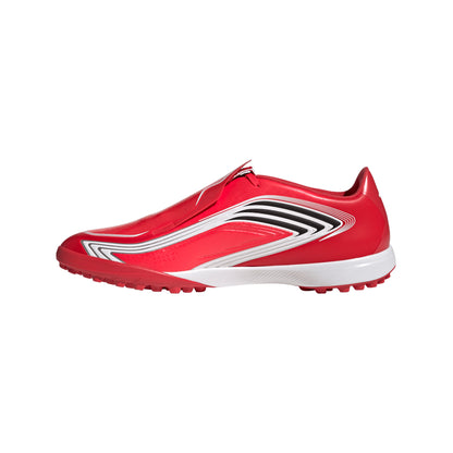 adidas F50 Messi League TF Turf Soccer Shoes - Lucid Red/ Core Black/ Pure Ruby