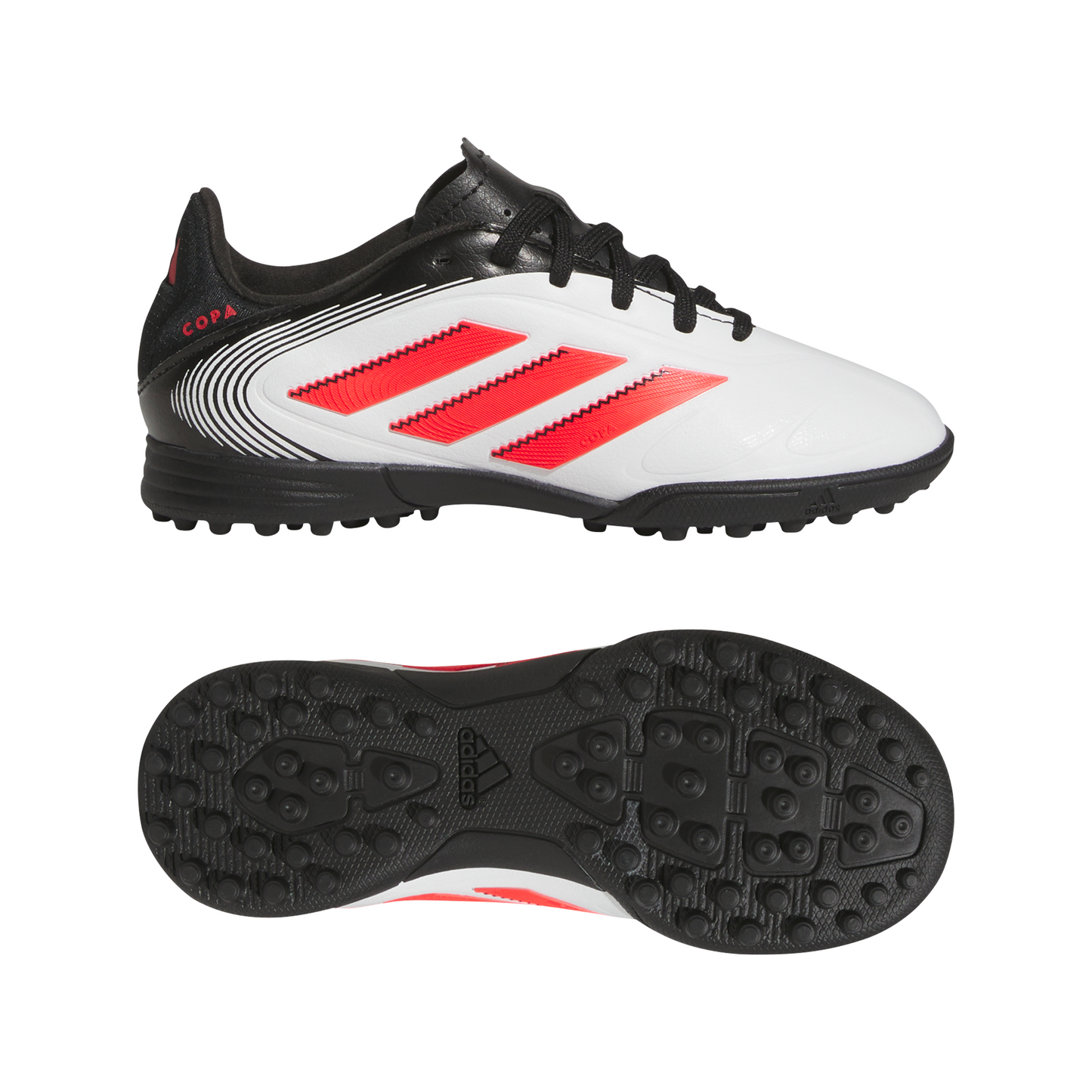 adidas Junior Copa Pure lll League TF - FTWWHT/LUCRED/CBLACK