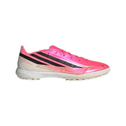 adidas F50 HyperFast League TF Turf Shoes - Soltur/Cblack/Goldmt
