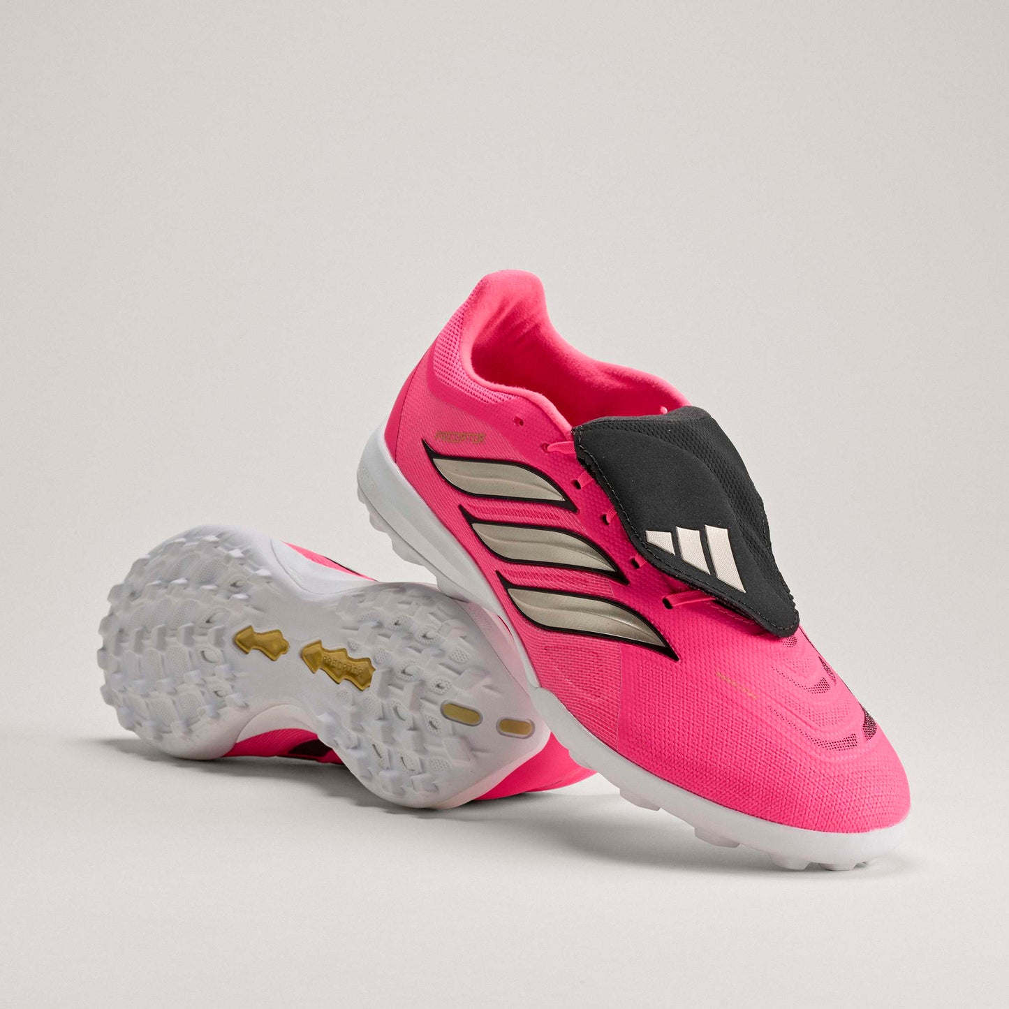 adidas Predator League FT TF Soccer Shoes - Solar Turbo / Thermal Chrome / Core Black