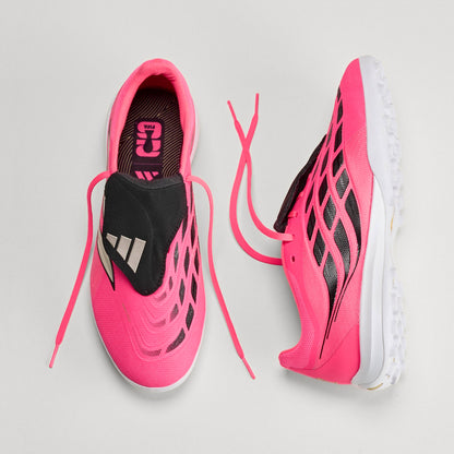adidas Predator League FT TF Soccer Shoes - Solar Turbo / Thermal Chrome / Core Black