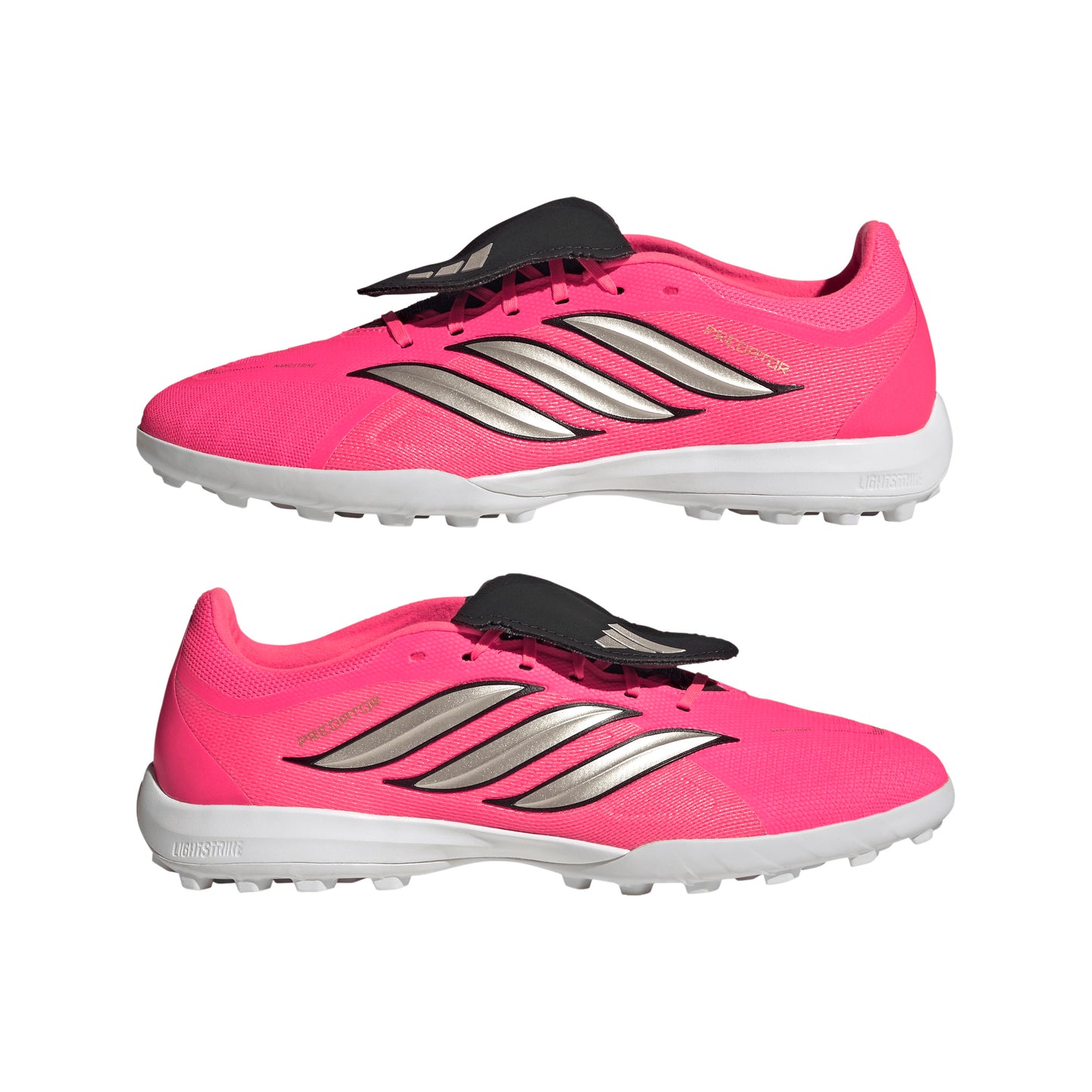 adidas Predator League FT TF Soccer Shoes - Solar Turbo / Thermal Chrome / Core Black