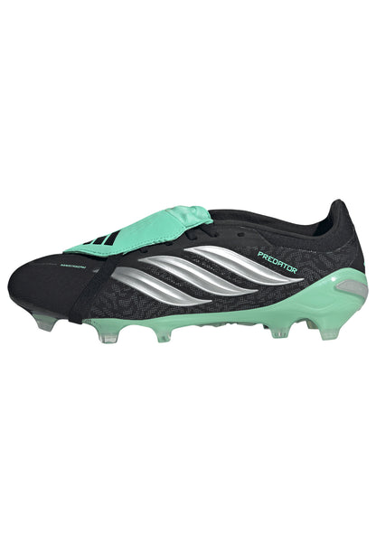 adidas Predator Pro FT FG Firm Ground Soccer Cleats - Core Black/ Silver Met/ Pulse Mint