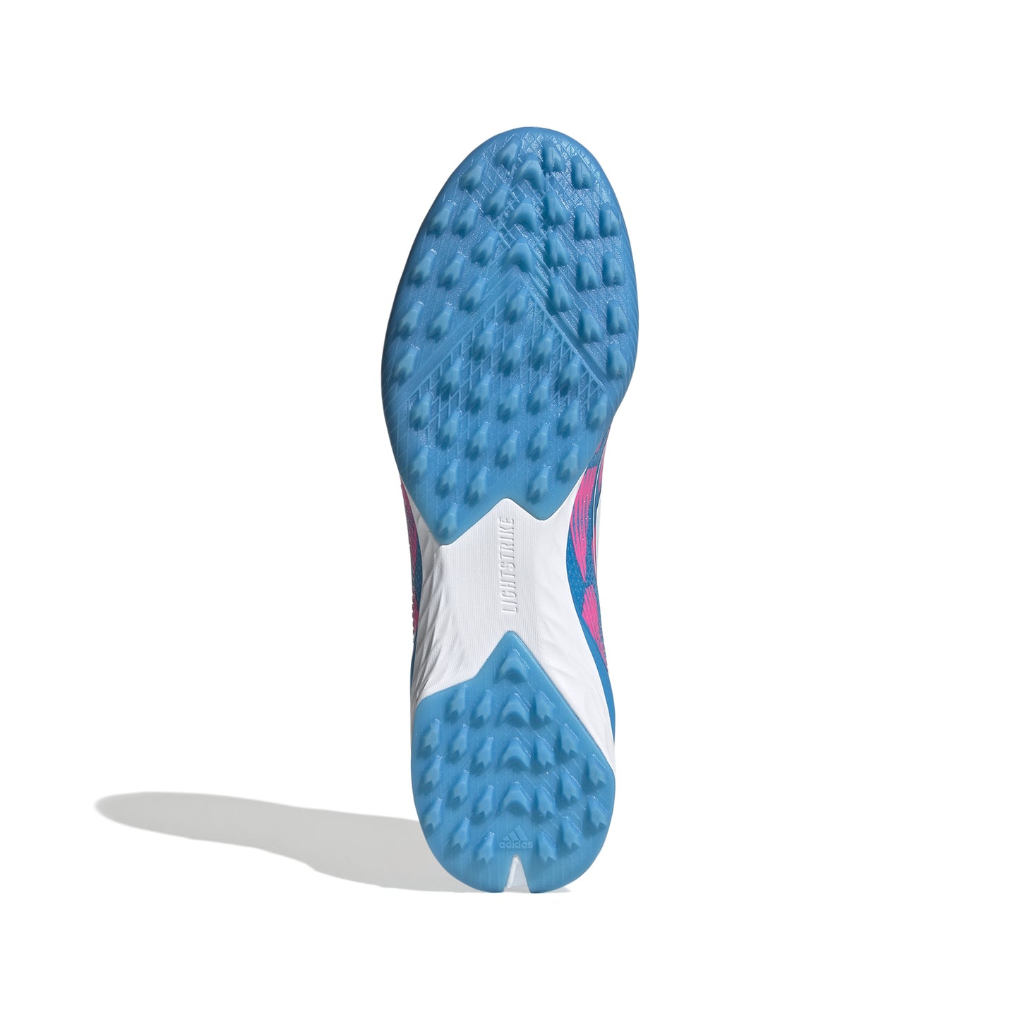 adidas F50 Pro TF Turf Shoes- Solar Blue/ FTWhite/ Solar Pink