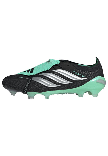 adidas Predator Elite FT FG Firm Ground - Core Black/Silver Met/Pulse Mint