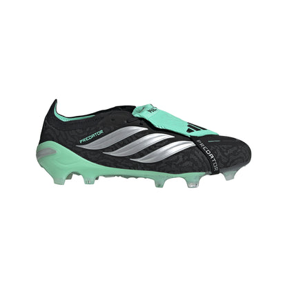 adidas Predator Elite FT FG Firm Ground - Core Black/Silver Met/Pulse Mint