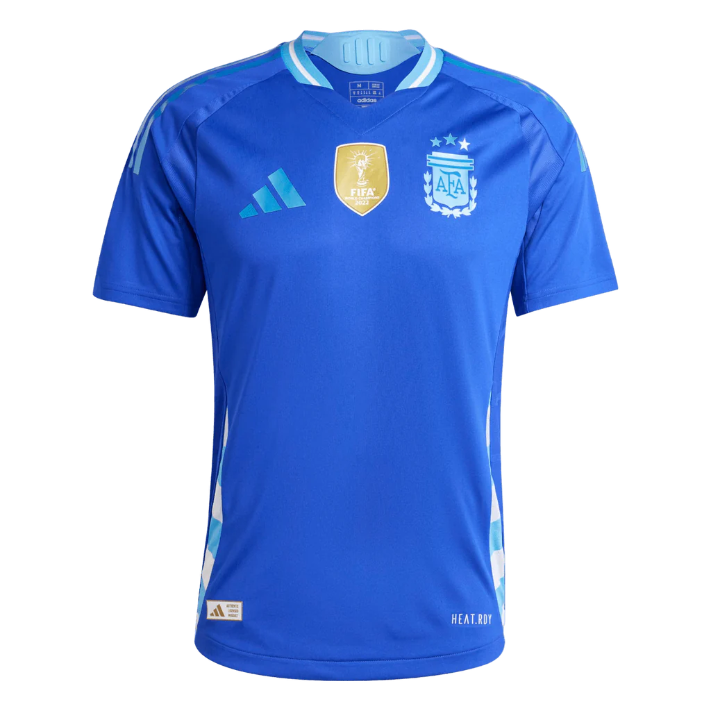 Men's Authentic adidas Argentina Away Jersey 2024