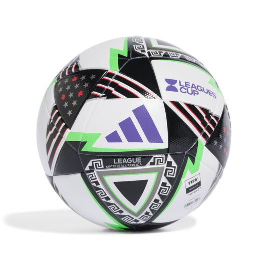 adidas Leagues Cup League Soccer Ball - Black/ Purple/ Green/ Gold