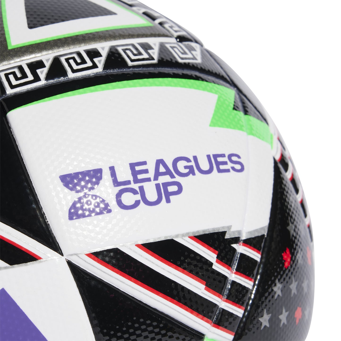adidas Leagues Cup League Soccer Ball - Black/ Purple/ Green/ Gold