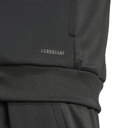 Adult Tiro 25 Full-Zip Hoodie- Black