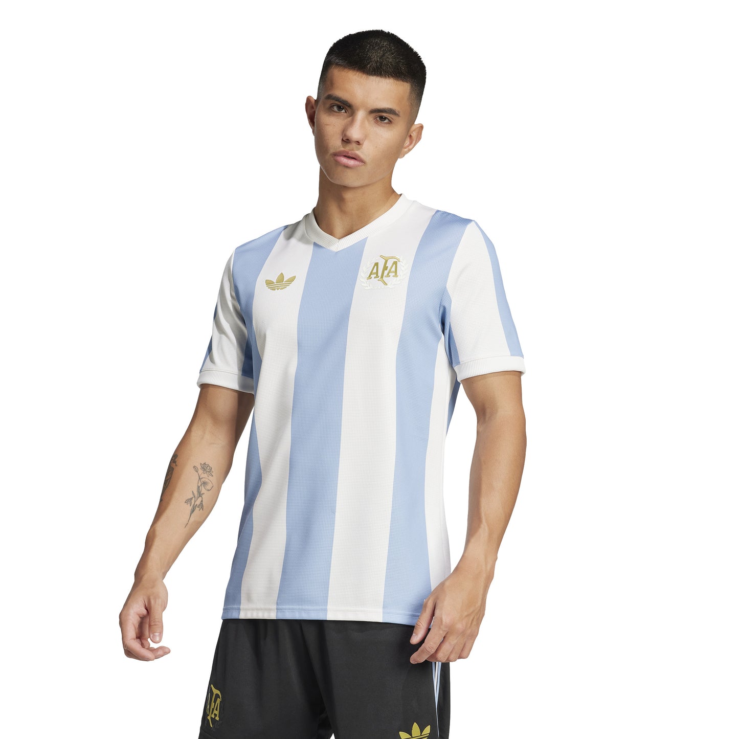 Men's adidas Argentina 50 Anniversary Jersey - Ambient Sky / Cloud White