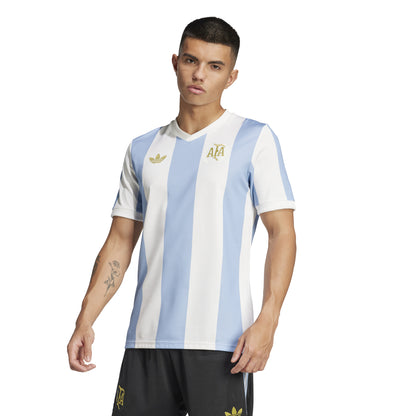 Men's adidas Argentina 50 Anniversary Jersey - Ambient Sky / Cloud White
