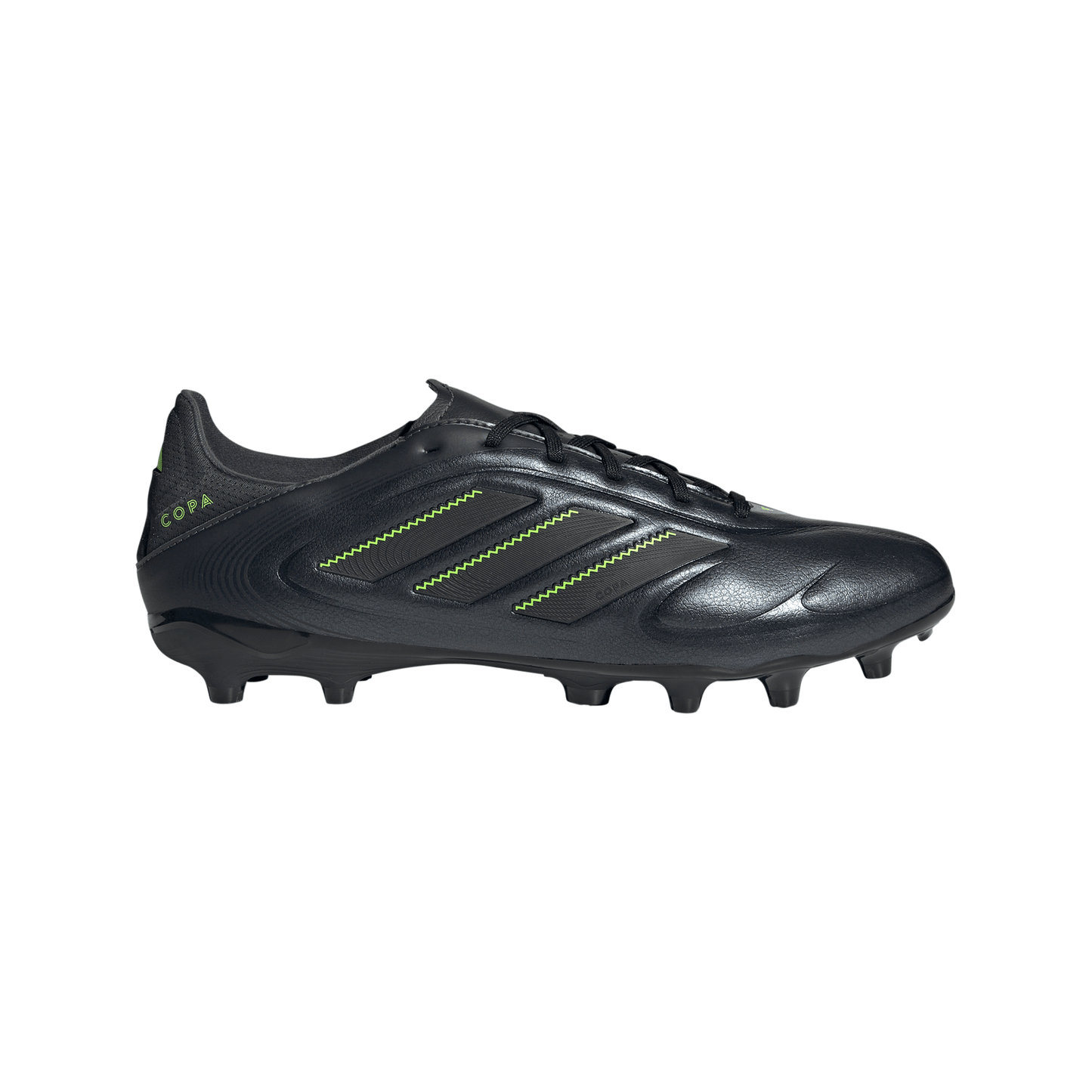 Copa Pure lll League FG Firm Ground Cleats - Core Black/Carbon/Lucid Lemon