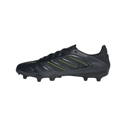 Copa Pure lll League FG Firm Ground Cleats - Core Black/Carbon/Lucid Lemon