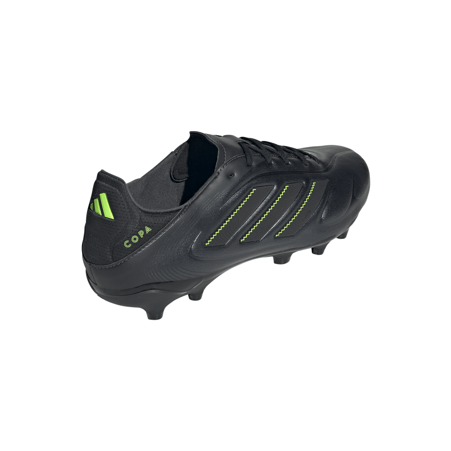 Copa Pure lll League FG Firm Ground Cleats - Core Black/Carbon/Lucid Lemon