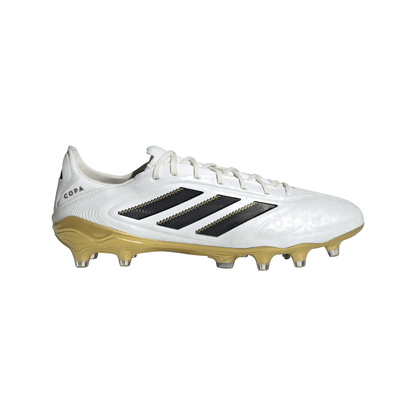adidas Copa Pure 3 Elite FG Firm Ground Soccer Cleats- Zero Metallic /Core Black/Gold Metallic