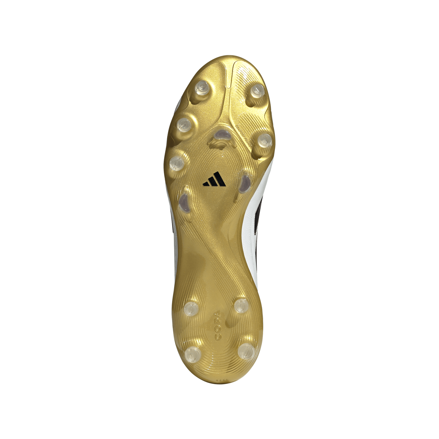 adidas Copa Pure 3 Elite FG Firm Ground Soccer Cleats- Zero Metallic /Core Black/Gold Metallic