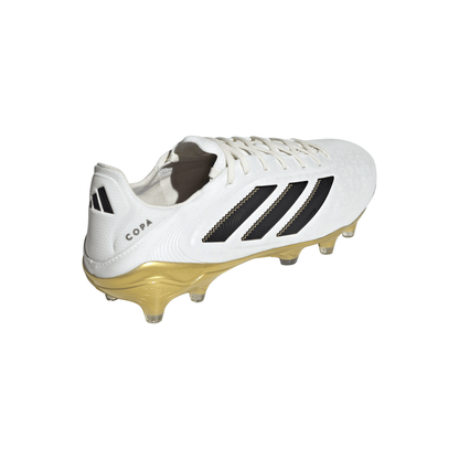 adidas Copa Pure 3 Elite FG Firm Ground Soccer Cleats- Zero Metallic /Core Black/Gold Metallic