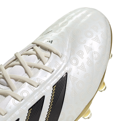 adidas Copa Pure 3 Elite FG Firm Ground Soccer Cleats- Zero Metallic /Core Black/Gold Metallic