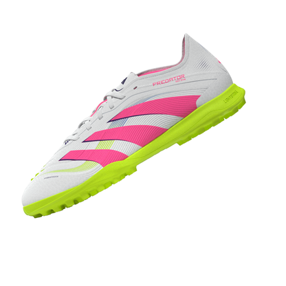 adidas Predator Pro TF Soccer Shoes - FTWhite/Luclem/ LucPink