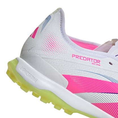adidas Predator Pro TF Soccer Shoes - FTWhite/Luclem/ LucPink