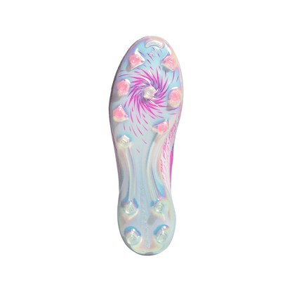 adidas Women’s F50 Sparkfusion Elite Mid FG Firm Ground/Artificial Grass - Cloud White / Lucid Pink / Cloud White