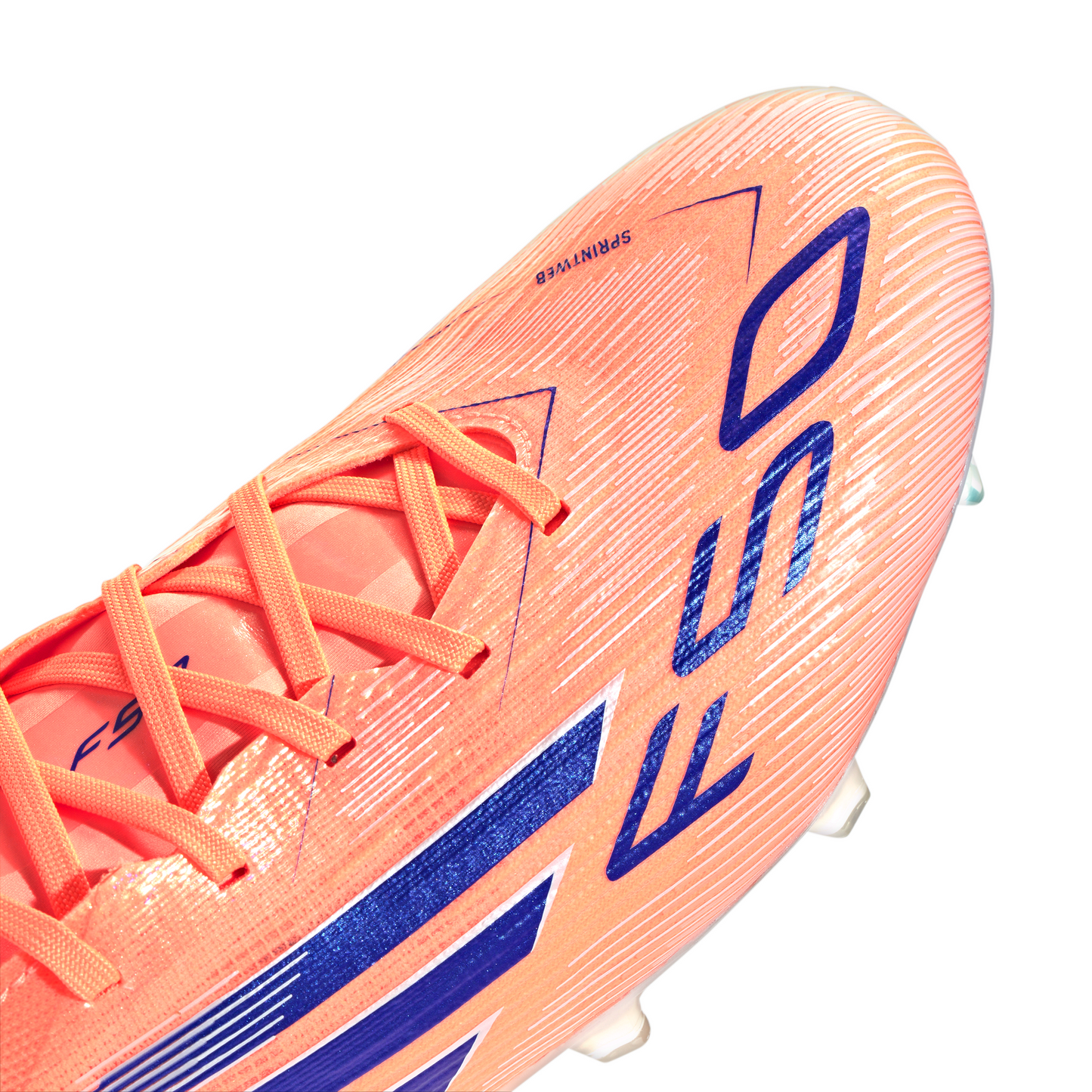 adidas F50 Pro FG Firm Ground - Beam Orange / Lucid Blue/ Ftwr White